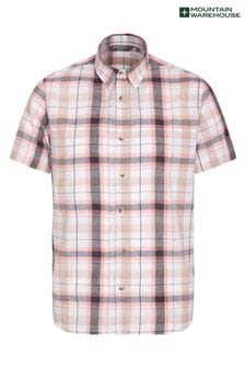 אפור - חולצת כותנה לגברים דגם Weekender של Mountain Warehouse (K61567) | ‏126 ‏₪