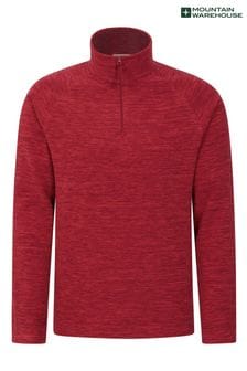 Mountain Warehouse Red Snowdon Micro Fleece - Mens (K61618) | €32