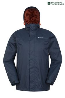 Blau - Mountain Warehouse Torrent Wasserabweisende Jacke für Herren (K61635) | 78 €