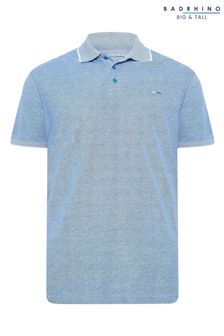 BadRhino Big & Tall Blue Polo Shirt (K62340) | INR 2,271