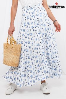 Joe Browns White & Blue Prairie Dreaming Skirt (K62479) | 46 €