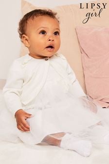 Lipsy Ivory White Baby Occasion Shrug (K62755) | KRW24,600 - KRW27,900