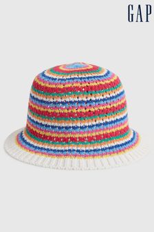 Gap Red Stripe Crochet Bucket Hat - Kids (K63790) | €7