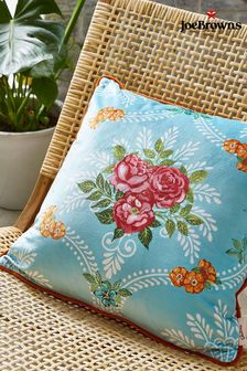 Joe Browns Blue & Red Multi Vintage Floral Print Cushion (K64346) | INR 4,049