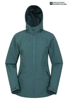Mountain Warehouse Green Vancouver Ultra-Lightweight Waterproof Jacket - Womens (K64683) | kr727