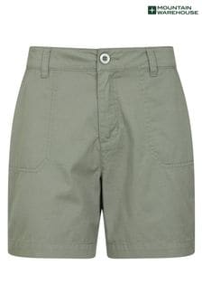 Grün - Mountain Warehouse Damen Bayside Shorts aus 100 % Bio-Baumwolle (K64716) | 36 €