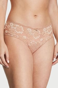 Victoria's Secret Praline Nude Lace Hipster Knickers (K65211) | kr260