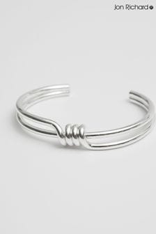 Jon Richard Silver Spring Cuff Bangle Bracelet (K66062) | $48