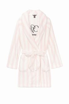 Victoria's Secret Pink Iconic Stripe Cosy Short Dressing Gown (K66227) | €56