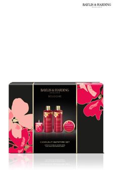 Baylis & Harding Boudiore Cherry Blossom Luxury Candlelit Bathing Gift Set (K66302) | €22.50