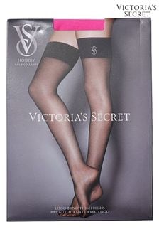 Victoria's Secret Fuchsia Frenzy Pink Logo Stockings (K66747) | kr325