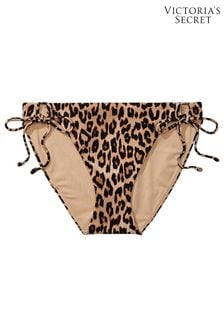 Victoria's Secret Leopard Tie Side Swim Bikini Bottom (K67294) | kr325