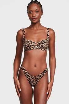 Victoria's Secret Leopard Balcony Swim Bikini Top (K67319) | €46
