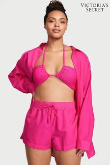 Victoria's Secret Forever Pink Oversized Linen Shirt Cover Up (K67330) | €67