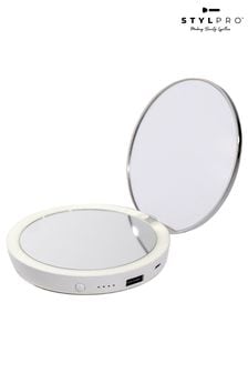 Stylpro Flip 'n' Charge Power Bank Compact LED Mirror (K67431) | €34