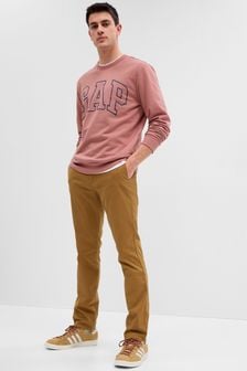 Gap Brown Chinos in Skinny Fit with Washwell (K67451) | €57