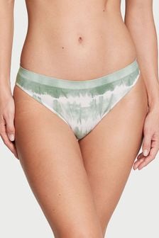 Victoria's Secret Seasalt Green Printed Seamless Bikini Knickers (K67640) | kr117
