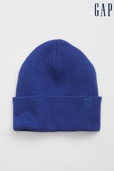 Niebieski - Dziecięca czapka beanie Gap z logo (K68015) | 65 zł