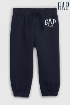 Gap Blue Arch Bear Logo Baby Joggers (Newborn - 24mths) (K68274) | €14
