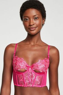 Victoria's Secret Forever Pink Hearts Corset Bra (K68723) | €118