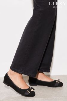 أسود - حذاء باليرينا مسطح بأربة من Lipsy (K69165) | 135 ر.س