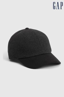 Szary - Wełniana czapka baseballowa Gap Adults (K70498) | 125 zł