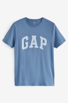 Koszulka Gap z krótkim rękawem, okrągłym dekoltem i logo (K70517) | 90 zł