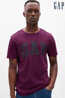 Gap Purple Logo Short Sleeve Crew Neck T-Shirt (K70518) | €22
