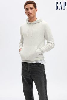 Blanco - Suéter de manga larga con capucha Cashsoft de Gap (K70529) | 71 €