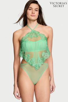 Victoria's Secret Clueless Green Boho Floral Bodysuit (K70660) | €79