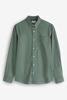 Grün - Gap Langärmeliges Hemd mit Knopfleiste und Brusttasche (K70890) | 47 €
