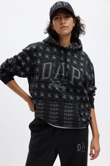 Gris - Sudadera con capucha y logo Dapper Dan de Gap (K70892) | 106 €