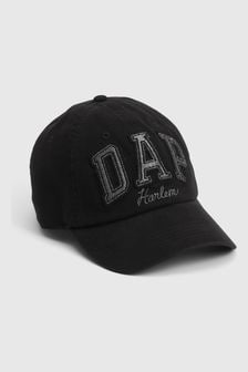 Черный - Gap Adult Dapper Dan Logo Baseball Cap (K70896) | €33