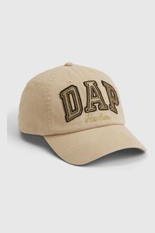 Кремовый - Gap Adult Dapper Dan Logo Baseball Cap (K70898) | €33