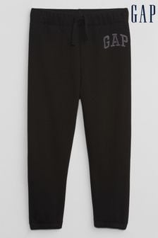 Noir - Pantalon de jogging skinny à enfiler avec logo Gap (12 mois - 5 ans) (K70982) | €18