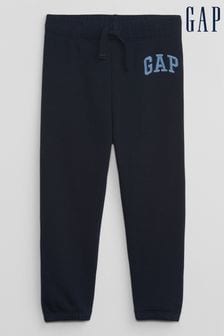 Bleu - Pantalon de jogging skinny à enfiler avec logo Gap (12 mois - 5 ans) (K70987) | €18
