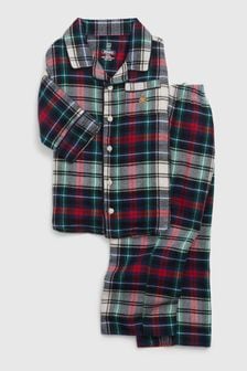 Gap Grey Check Family Christmas Toddler Pyjamas (K70989) | €13.50