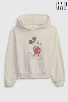 Gap Cream Disney Mickey Mouse Hoodie (4-13yrs) (K71056) | €39