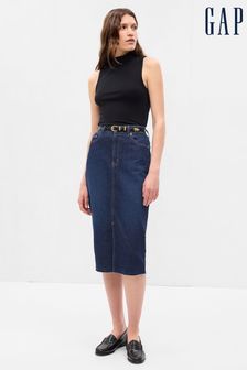 Gap jeansowa spódnica ołówkowa midi (K71138) | 220 zł