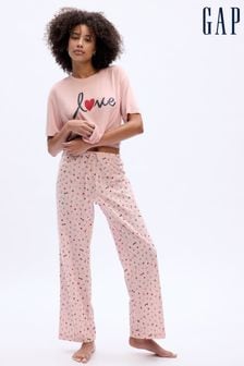 Розовый - Gap поплиновые брюки (K71158) | €40
