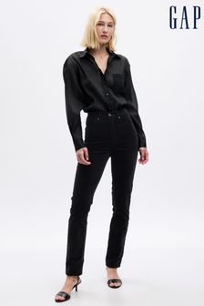Черный - Рубашка с длинными рукавами и карманом Gap (K71213) | €69