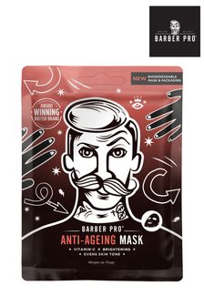 BARBER PRO Anti-Ageing Vitamin C Sheet Mask (K71502) | €5.50