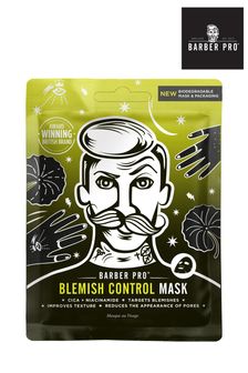 BARBER PRO BLEMISH CONTROL Cica + Niacinamide Sheet Mask (K71504) | €5.50