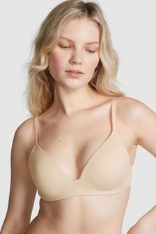 Victoria's Secret PINK Marzipan Nude Non Wired Push Up Bra (K71867) | kr376