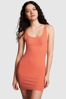 Victoria's Secret PINK Deep Coral Orange Swim Dress (K71898) | kr649