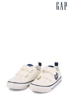Gap White and Navy Houston Low Top Trainers - Kids (K72001) | €40
