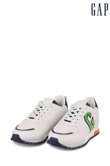 Gap White and Green New York Low Top Colourblock Trainers - Kids (K72003) | €87