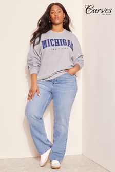 Curves Like These Graphic City Sweatshirt