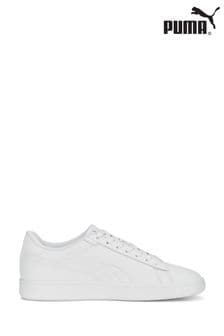 أبيض - أحذية رياضية سماش للشباب من الجلد 3.0 من Puma (K72156) | 23 ر.ع