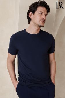 Blau - Banana Republic Luxuriöses T-Shirt (K72262) | 46 €